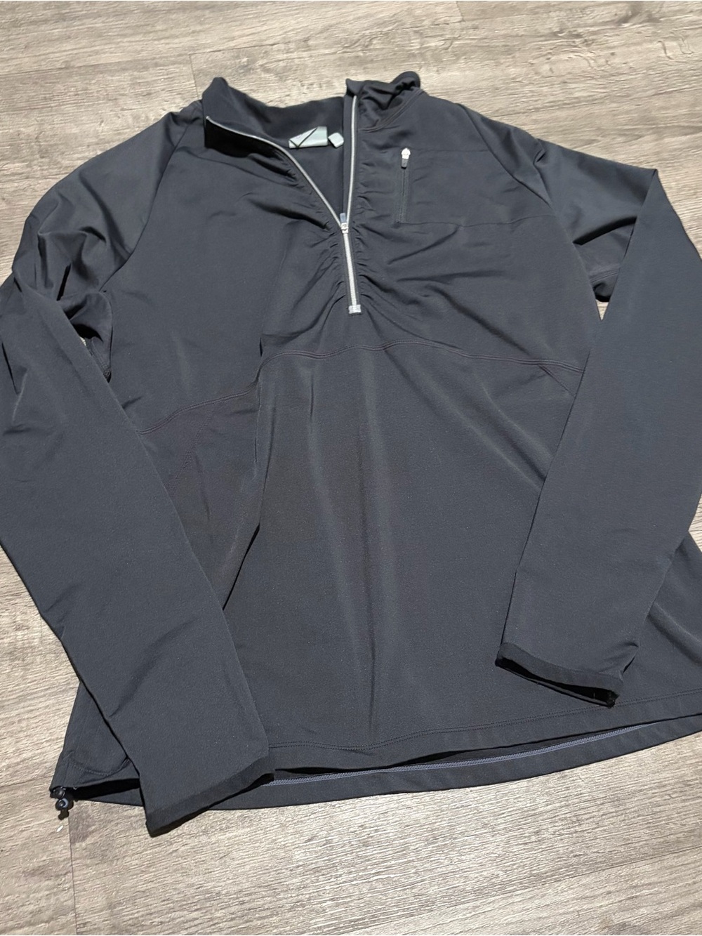 Women’s Black Quarter-Zip Performance Jacket